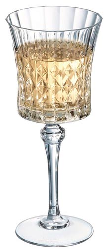 Набор бокалов для вина Lady Diamond 270 мл 6 шт. Cristal Darques 