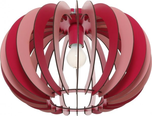 Люстра потолочная Eglo Fabella 1x60 Вт E27 розовый 95952 