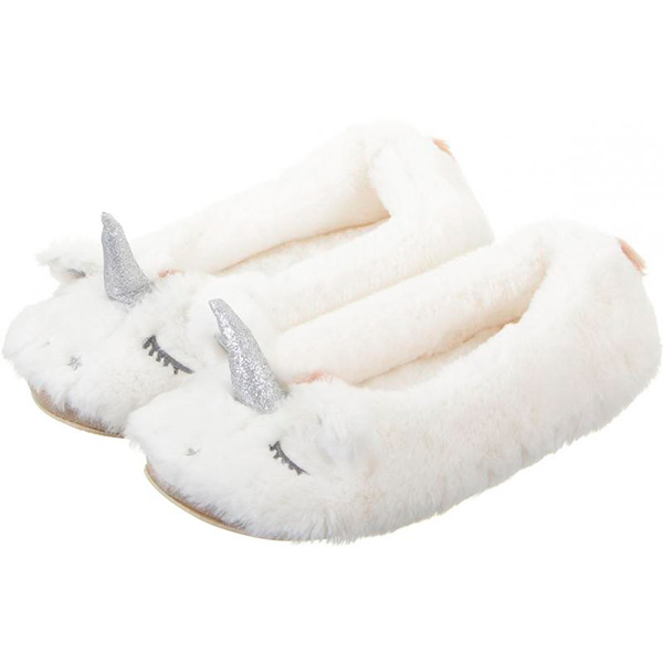 Обувь домашняя женская La Nuit Единорог р. 40 белая