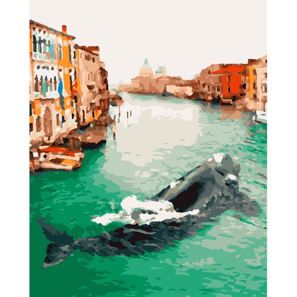 Картина за номерами Водна екскурсія 953998 40x50 см Santi 