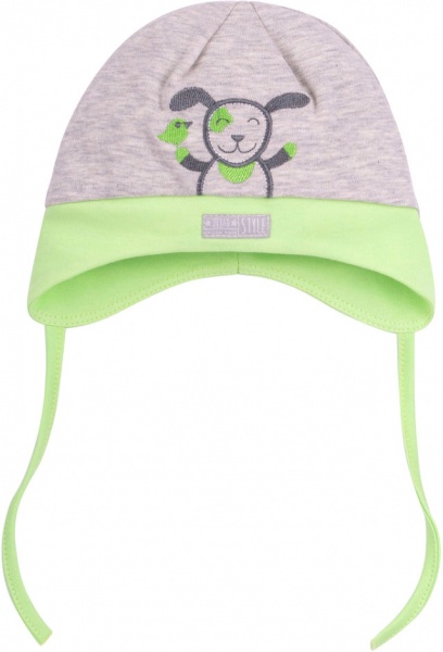 Шапочка Bembi ШП78 р.46 сіро-зелений 25078011119.X60