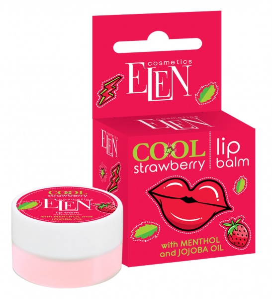Бальзам для губ для губ ELEN cosmetics Cool Strawberry 4 мл