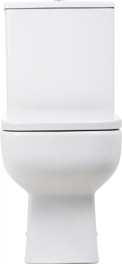 Унитаз-компакт Water House Cube rimless, сид. дюропласт soft-close