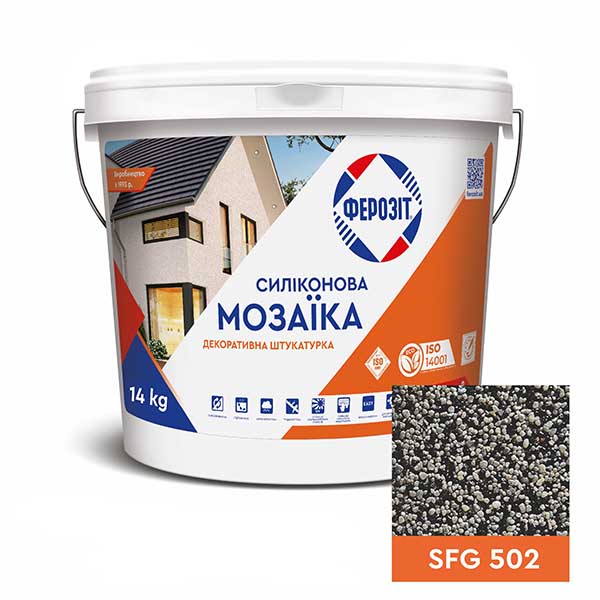 Декоративна штукатурка мозаїчна Ферозіт SFG 502 14 кг