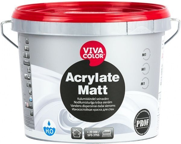 Краска Vivacolor Acrylate Matt A 2.7 л