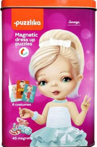 Пазлы магнитные Puzzlika Куклы 14293 14293