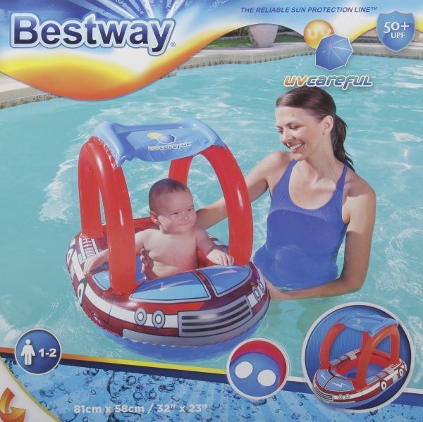 Кресло надувное Bestway Пожарная машина