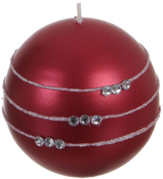 Свеча Ожерелье 80 красная Pako-If