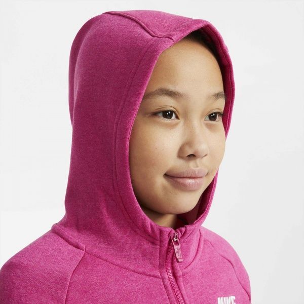 Джемпер Nike G NSW PE FULL ZIP BV2712-615 р. S помаранчевий