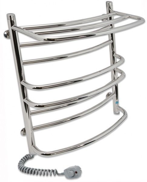 Рушникосушарка електрична Laris Євромікс П8 500х800 із полицею Ліве підключення 73207185