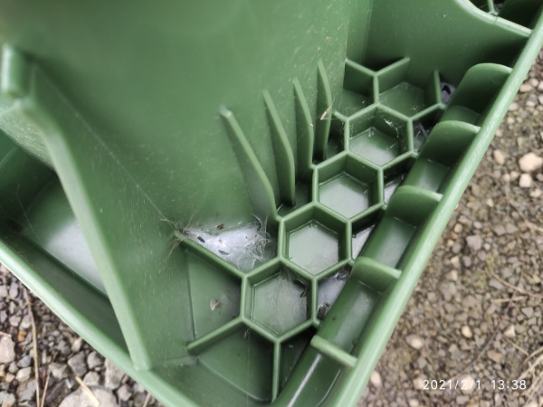 Контейнер Plastik Gogic для збору та зберігання твердих побутових відходів Преміум 120 л сірий