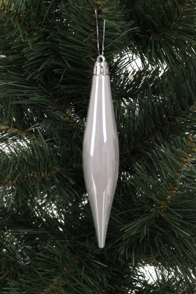 Набор новогодних украшений Сосульки CAN210510 розовый 15 см 4 шт./уп. 