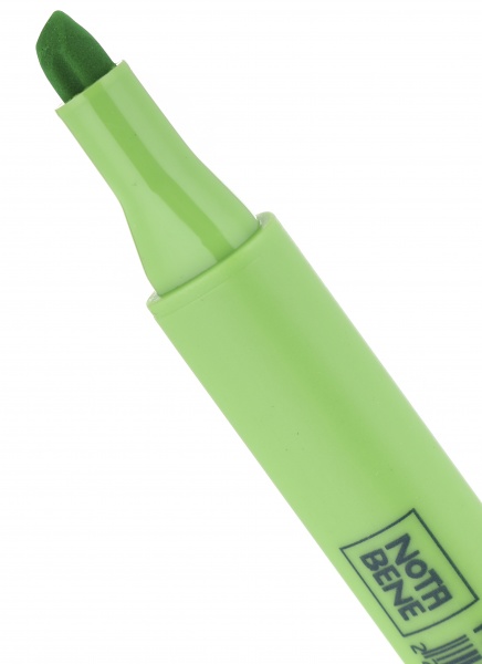 Маркер текстовий Nota Bene трикутний 2-3 мм зелений 