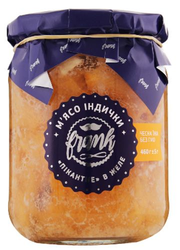 Тушенка Frank пикантная в желе 460 г