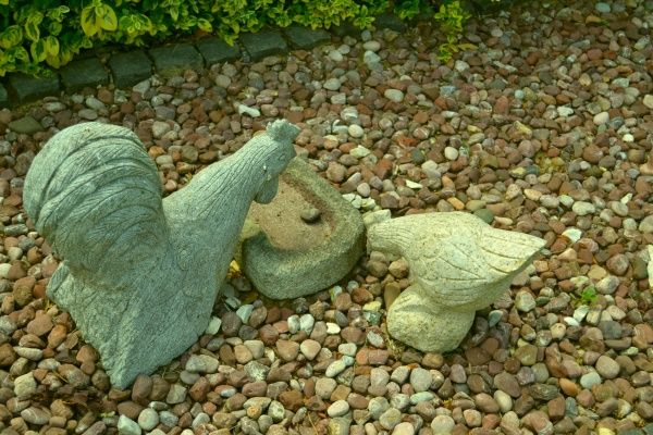 Галька KLVIV -Ландшафт Персиковий сад 1-2cм 10 кг