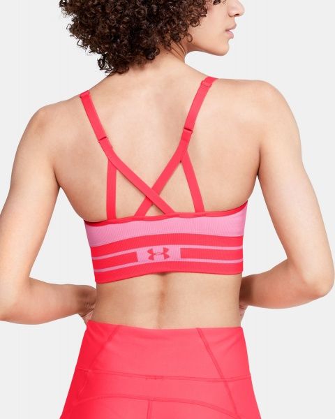 Бра Under Armour Seamless Longline Bra 1322552-691 L рожевий