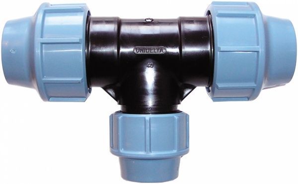 Тройник Unidelta ПЭ ред. 40х32х40 PN 16
