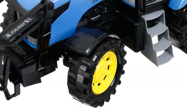 Игрушка Shantou трактор фермерский 44.5х16х19 см голубой JY238776