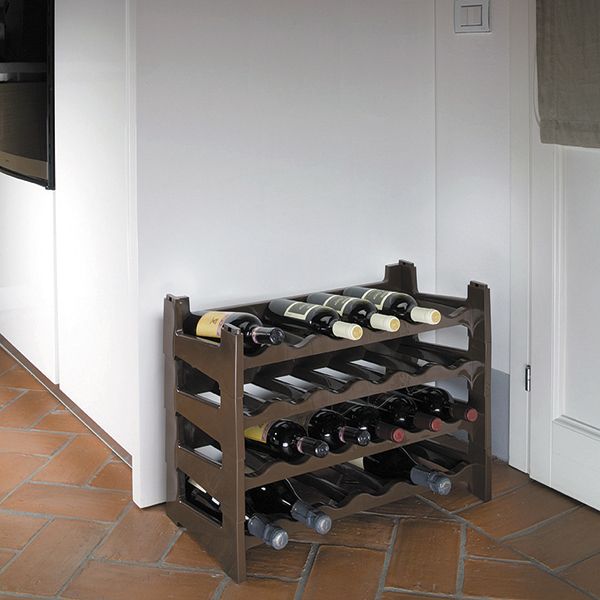 Підставка для пляшок сіра 42065 Stefanplast