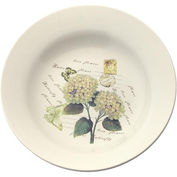 Тарелка суповая Hortensie 21 см Krauff