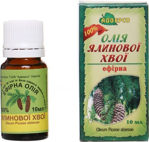 Ефірна олія Адверсо Елочной хвои 10 мл 