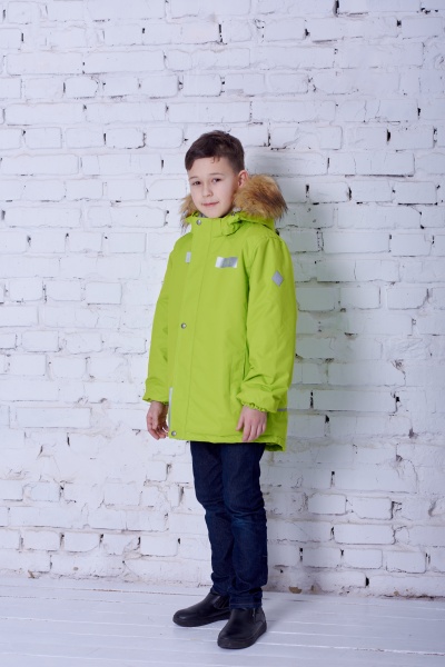 Куртка дитяча для хлопчиків JOIKS р.140 зелений B-311/140 