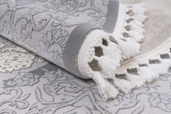 Килим Art Carpet BONO 300 P56 gray О 240x340 см 