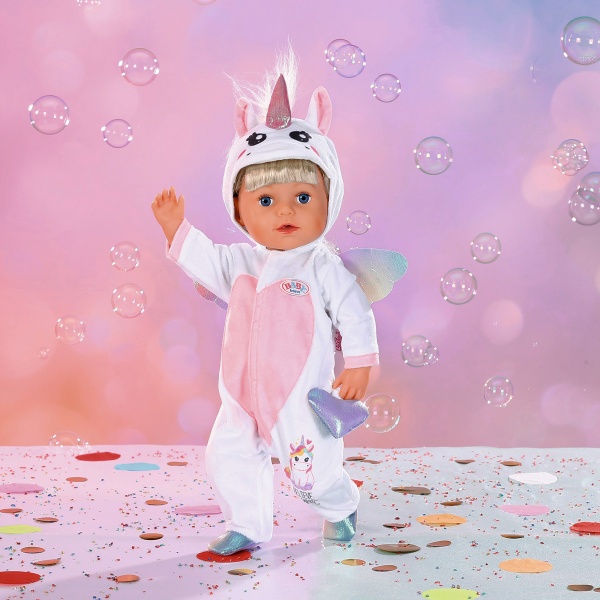 Одяг для ляльки Zapf Baby Born –Комбінезончик Єдинорога 832936