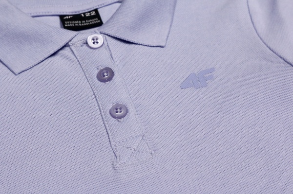 Поло 4F TSHIRT F281 4FJSS23TTSHF281-52S фіолетовий