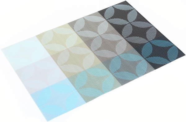 Коврик для сервировки Colorful Mix 30х45 см голубой Eurogold