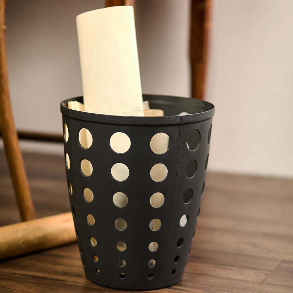 Корзина офисная для бумаги Алеана Евро 276х276х340 мм гранит