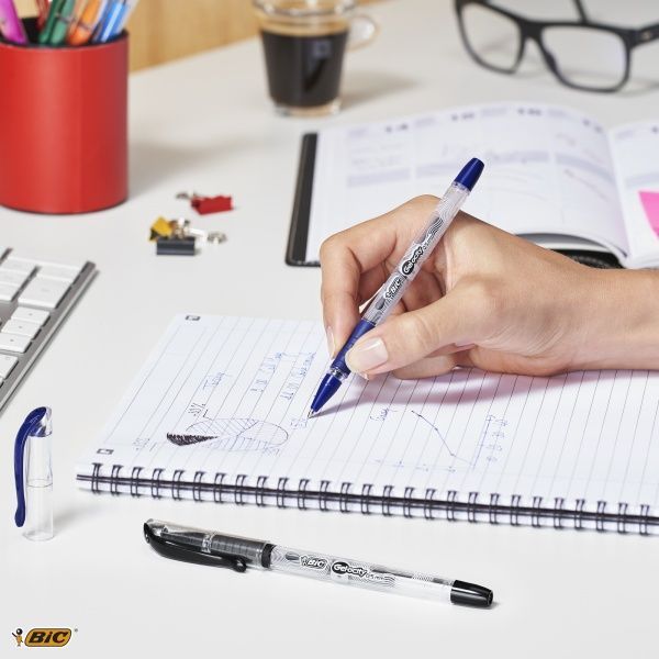 Ручка гелевая BIC Gelocity Stic синяя 1шт. 