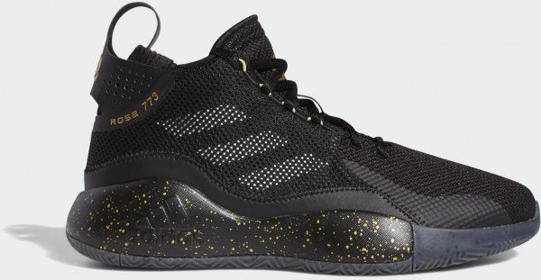 Кроссовки Adidas D Rose 773 2020 FW9838 р.UK 14 разноцветный