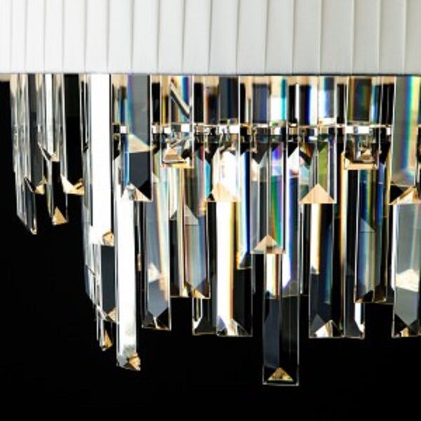 Люстра подвесная Strotskis Amantea 6x40 Вт E14 хром 10106/6 (хром) 