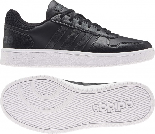Кросівки Adidas HOOPS 2.0 FY6025 р.UK 5,5 чорний
