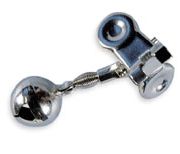 Бубенчик Lineaeffe на металлической плоской прищепке