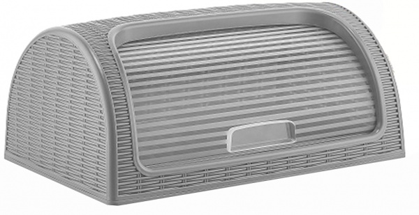 Хлебница 41,4x26,9x18,1 см (05330-2DN-oystergrey) Dunya Plastik
