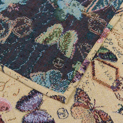 Покрывало Бабочки цветные 145x210 см Текстиль-Контакт золотой 