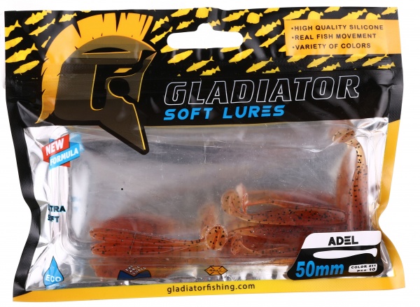 Силикон Gladiator 1003 50 мм 10 шт. ADEL - 2 #11