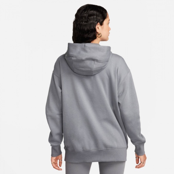 Джемпер Nike W NSW FLC OS PO HDY SWSH FN7698-084 р.M сірий