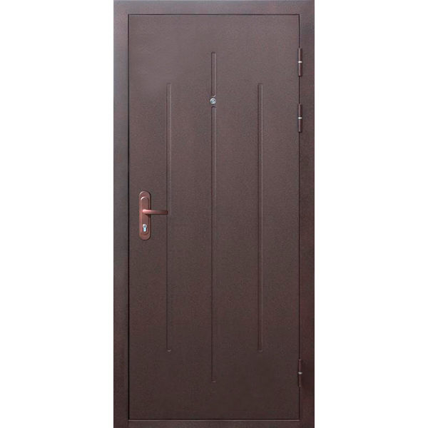 Дверь входная Tarimus Стройгост 7 коричневый 2050х860мм правая