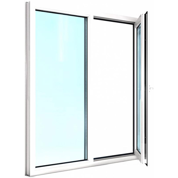 Окно поворотно-откидное REHAU ECOSOL-DESIGN 60 1400x1440 мм правое