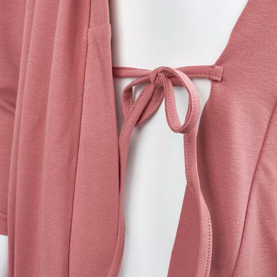 Халат для беременных Мамин Дом 44 коричневый 