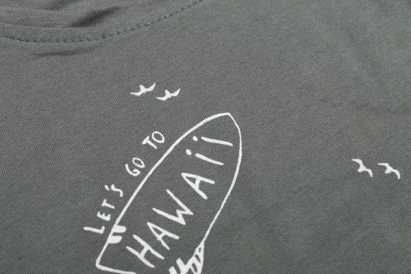 Футболка для хлопчиків Фламінго р.164 хакі 864-124 