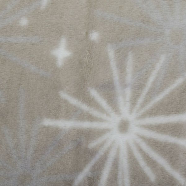 Плед Flannel Stars Grey 200x220 см сірий La Nuit