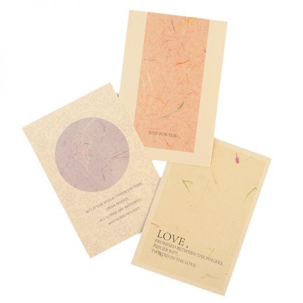 Листівка вітальна One Life One Love DX в асортименті 9,5x14 см