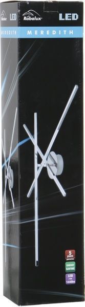 Люстра светодиодная Rabalux Meredith 2479 18 Вт хром 