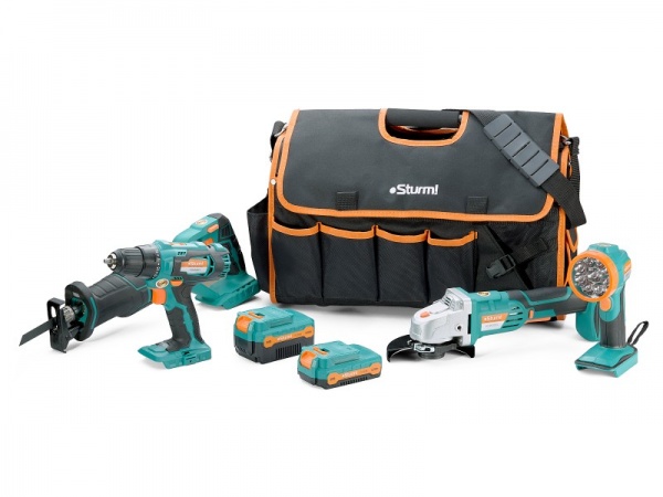 Сумка для инструментов Sturm с резиновым дном 22 кармана TB0040 