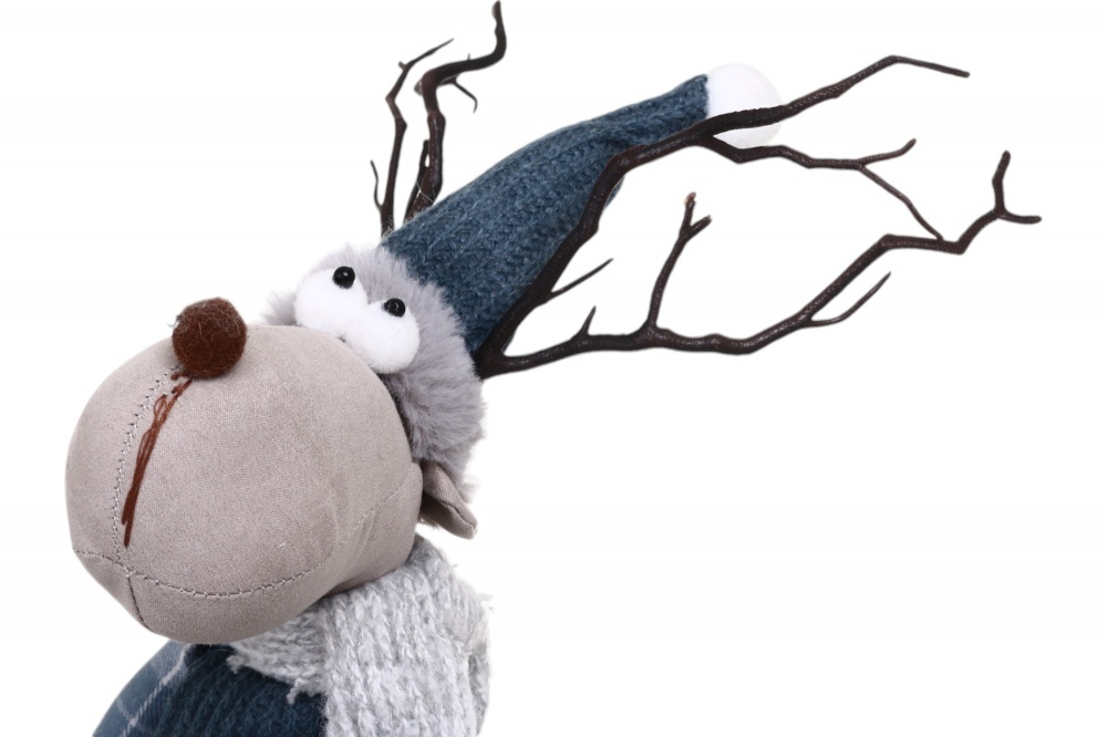 Декорация новогодняя Лось что сидит 18х61 см в ассортименте YM83302YM83302-EK 61 см