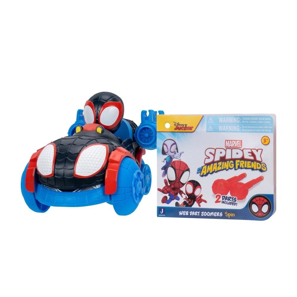 Машинка Spidey Little Vehicle Web Dart Zoomers Спін (Spin) SNF0290